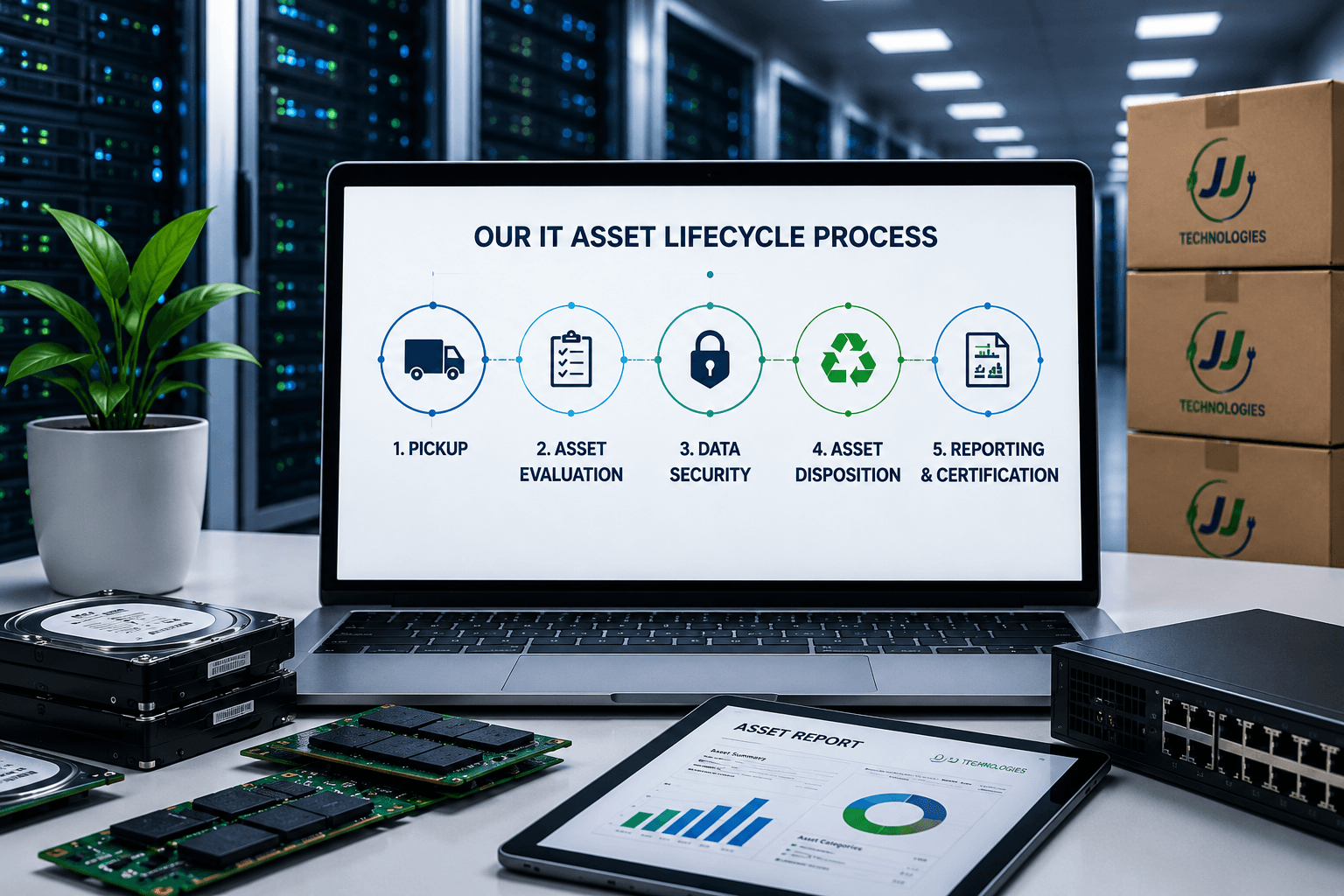 JJ Technologies IT Asset Disposition Process